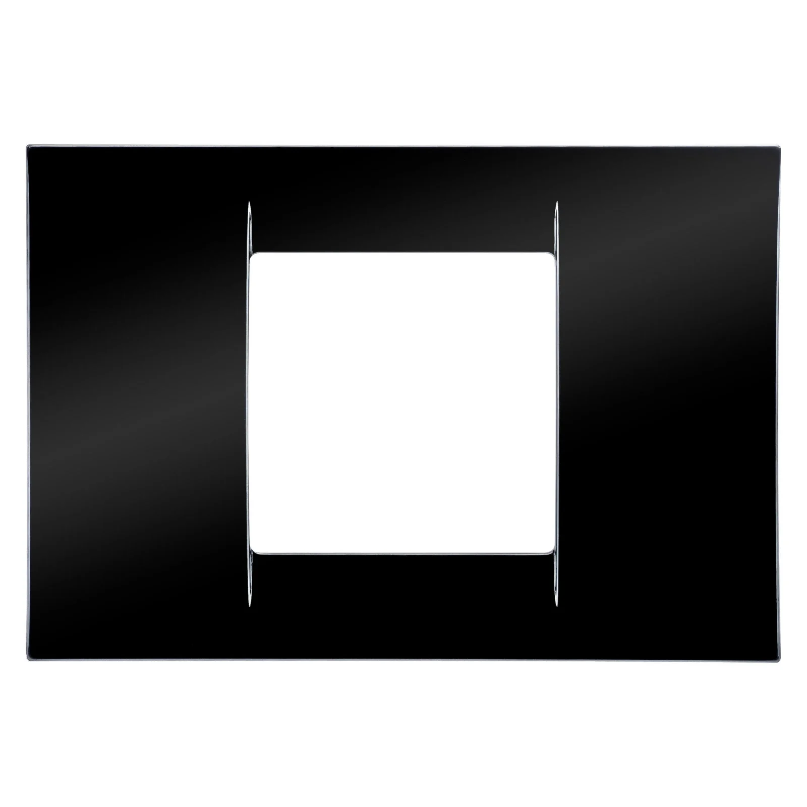 rama-ornament-2m-gewiss-system-virna-negru-gw22112