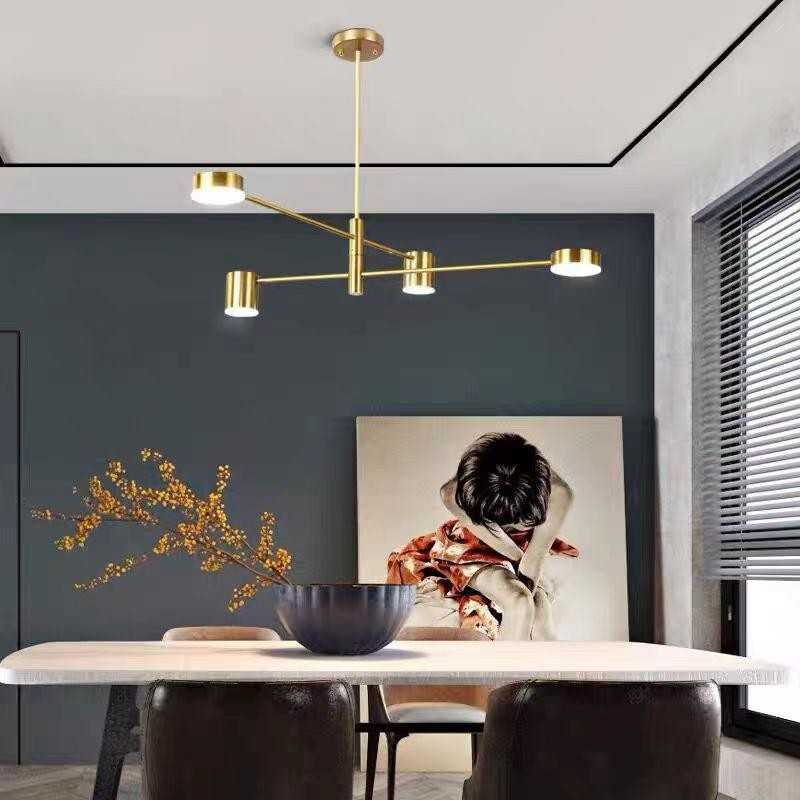 Lustra Led Spot Corp Auriu 3000k-6500k