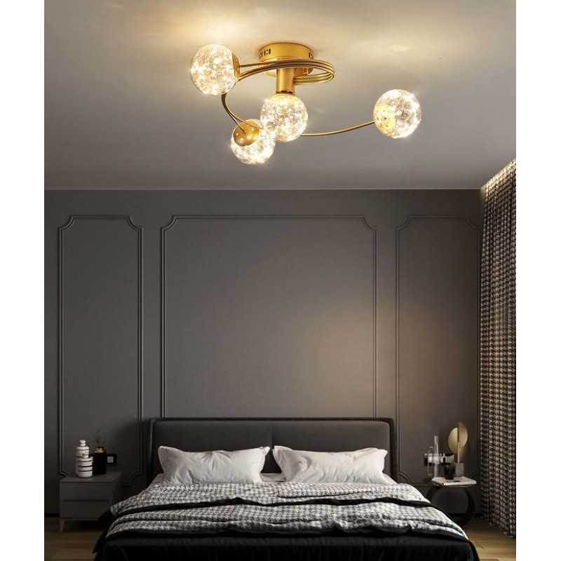 lustra-led-27w-auriu-3000k-lumina-calda