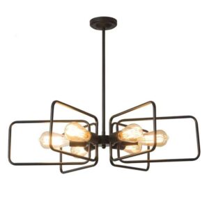 Lustra Industry Corp Negru 6xE14