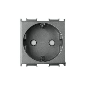 Priza Schuko 2M Negru Panasonic