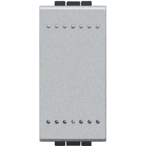 Bticino Living Light Intrerupator cap scara 1M aluminiu NT4003N