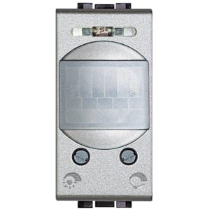 Bticino Living Light Intrerupator cu senzor de miscare IR 1M aluminiu NT4431N