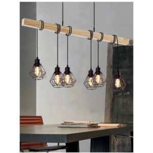 Lustra Rustique Sfoara 6 x E27