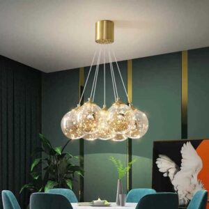 Lustra Fireflies Led Corp Auriu 48W 3000K