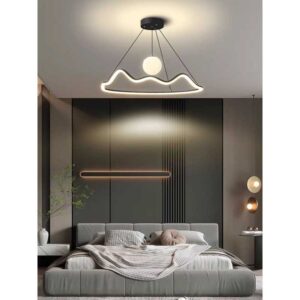 Lustra Cloud Led Corp Negru 78W 3000K - 6500K
