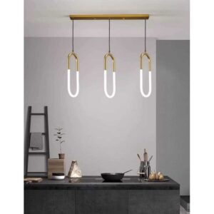 Lustra Roundie LED cu Telecomanda Wifi 54W 3000K - 6500K Auriu