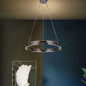 Lustra Roundie Led Corp Negru 120W 3000K - 6500K