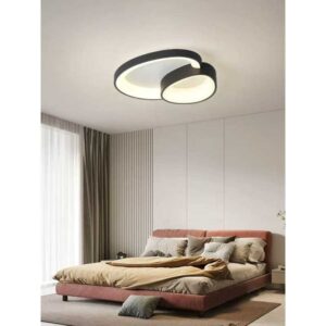 Lustra Roundie Led Corp Negru 146W 500mm 3000K - 6500K