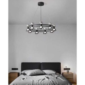 Lustra Spot Corp Negru 54W 4000K