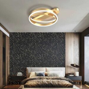 Lustra Roundie Led Corp Auriu 120W Wifi 3000K - 6500K