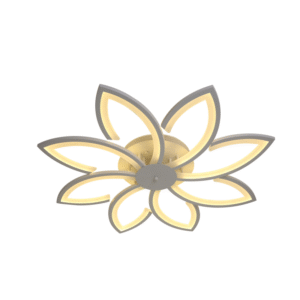 Lustra Led Leaves Alb 150W 3000K - 6500K