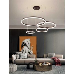 Lustra Roundie Led Corp Alb 118W 3000k - 6500k