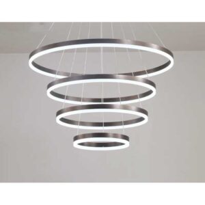 Lustra Roundie Led Corp Cafeniu 113W Wifi 3000K - 6500K