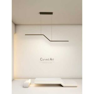 Lustra Cloud Led Corp Negru 42W 1000mm 3000K - 6500K