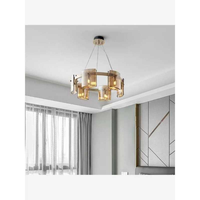 lustra-led-modern-polish-gold-glass-g9-x-6