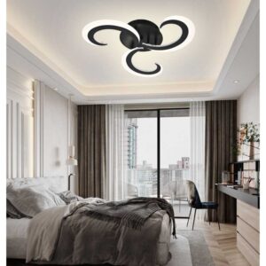 Lustra Helio Negru 42W 3000k - 6500k