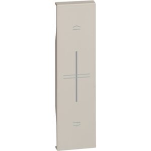 Living Now Bticino Placa intrerupator jaluzele conectat 1M nisip KM32