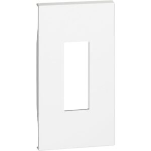 Living Now Bticino Placa priza standard italian 2M alb KW02M2
