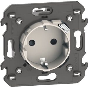 Living Now Bticino Priza schuko 2M cu USB Tip C si suport nisip KM4141USB