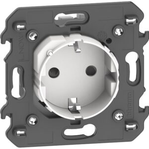 Living Now Bticino Priza schuko standard german conectata 2M 16A alb KW4141AC