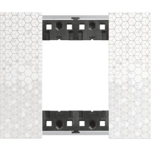 Living Now Bticino Rama ornament 2P pixel KA4802MW