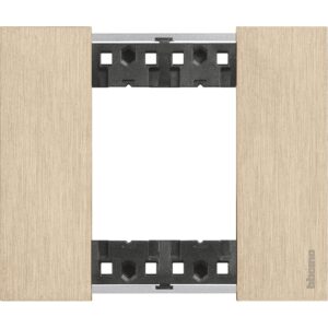 Living Now Bticino Rama ornament 2P metal auriu KA4802ZW