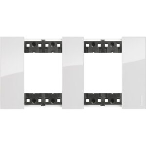 Living Now Bticino Rama ornament 2P ice KA4802M2DW