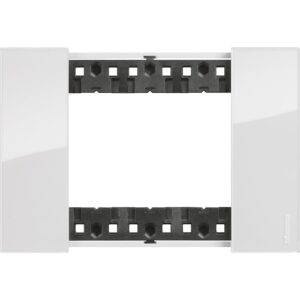 Living Now Bticino Rama ornament 3P ice KA4803DW