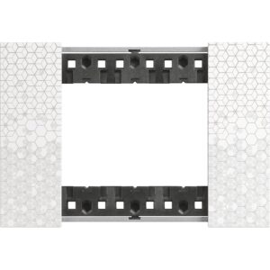 Living Now Bticino Rama ornament 3P pixel KA4803MW