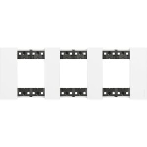 Living Now Bticino Rama ornament 3P alb KA4802M3KW