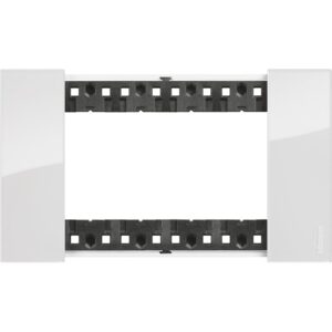 Living Now Bticino Rama ornament 4P ice KA4804DW