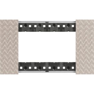 Living Now Bticino Rama ornament 4P optic KA4804MM