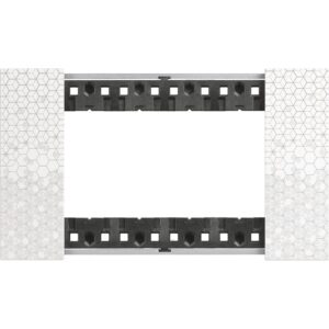 Living Now Bticino Rama ornament 4P pixel KA4804MW