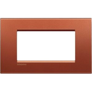 Bticino Living Light Rama Ornament 4M metal Caramiziu LNA4804RK