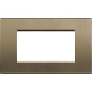 Bticino Living Light Rama Ornament 4M metal Square LNA4804SQ