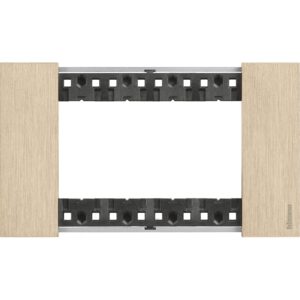 Living Now Bticino Rama ornament 4P metal auriu KA4804ZW