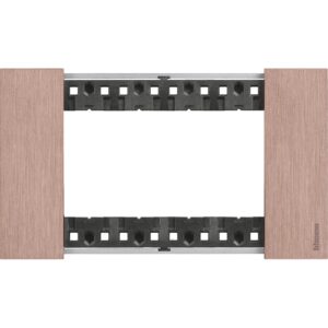 Living Now Bticino Rama ornament 4P metal cupru KA4804ZM