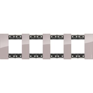 Living Now Bticino Rama ornament 4P aura KA4802M4DM