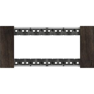 Living Now Bticino Rama ornament 6M lemn nuc KA4806LG