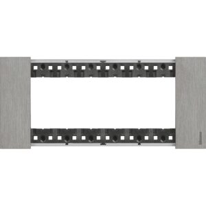 Living Now Bticino Rama ornament 6M metal otel titan KA4806ZG