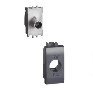 Bticino Living Light Priza TV de capat 1M antracit L4202DN