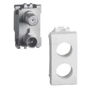 Bticino Living Light Priza TV-SAT demix 1M alb N4214DN