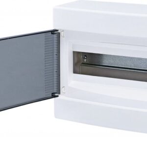 Tablou electric aparent, 18 module, usa transparenta, IP 40, ETI, 001101002