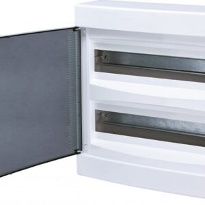 ETI Tablou electric aparent, 36, 2x18 module, usa transparenta, IP 40, 001101081