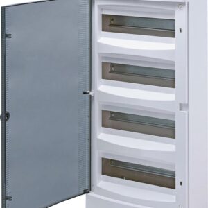 Tablou electric aparent, 4x12, 48 module, usa transparenta, IP 40, ETI, 001101020