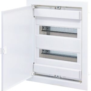 Tablou electric incastrat, 28 module, usa metalica alba, ECG28H, 001101161