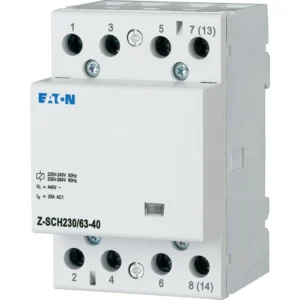 Contactor modular 63A 4ND 230V Eaton Z-SCH230/63-40