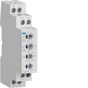 Hager Releu monitorizare tensiune si faza 1P+N/3P(N) EUD100