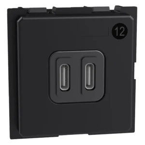 Living Now Bticino Priza USB 2M Tip C alimentare dubla 30W K4293CC